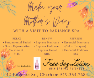 Mother’s Day Spa Specials 